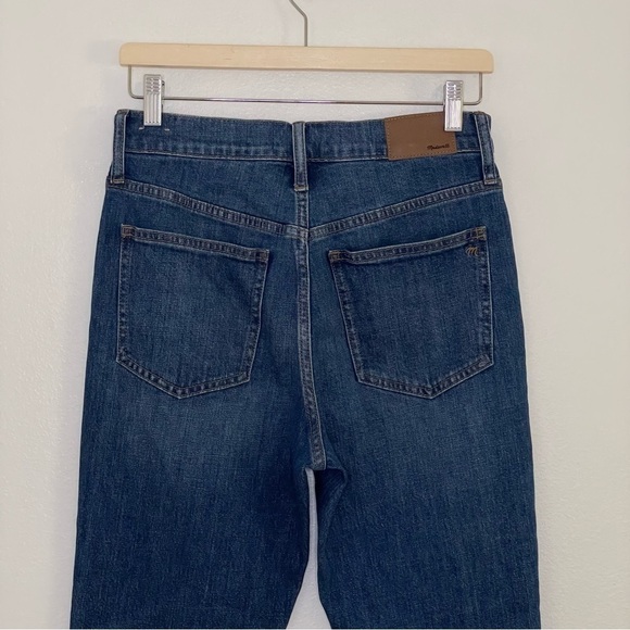 Madewell The Perfect Vintage Crop Button Front High Rise Jean Barnsdale Wash 26 - Picture 9 of 16